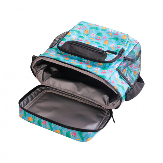 Promotional Sublimation Cooler Bags Side Open
